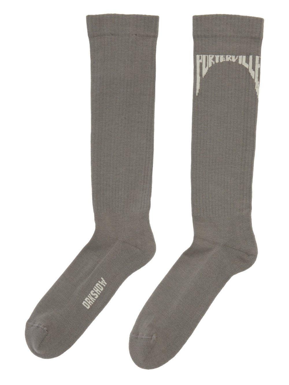 Rick Owens Drkshdw – Knee Socks Dust Pearl